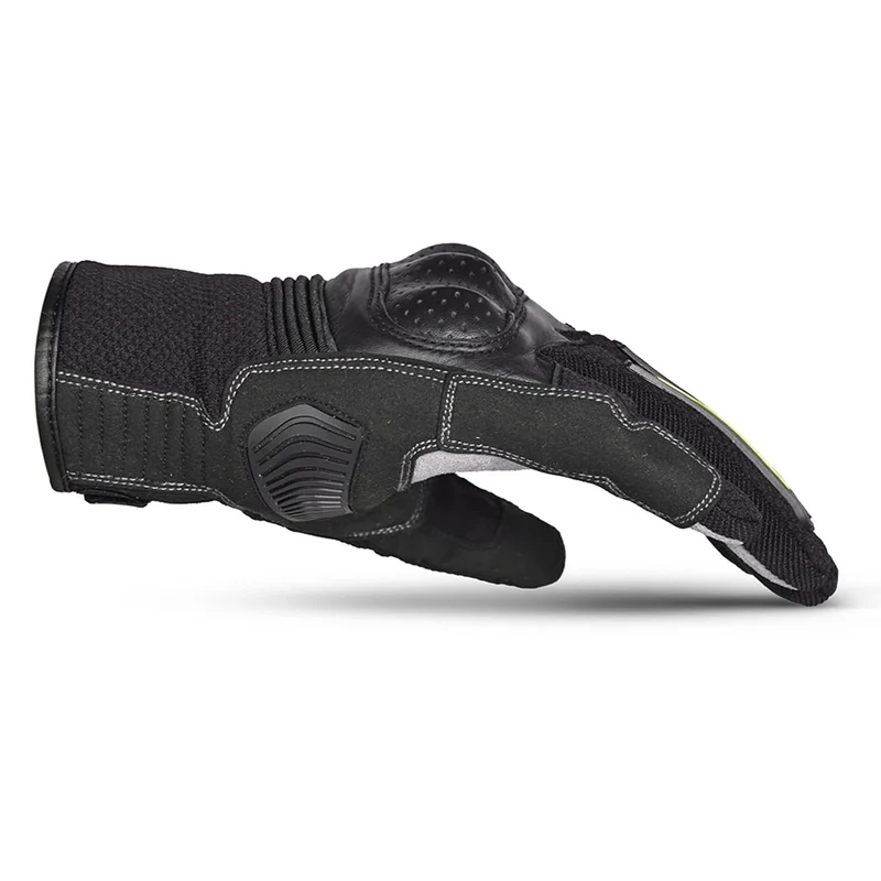 BELA DRIFT GUANTES DE MOTO TEXTIL NEGRO AMARILLO FLUO