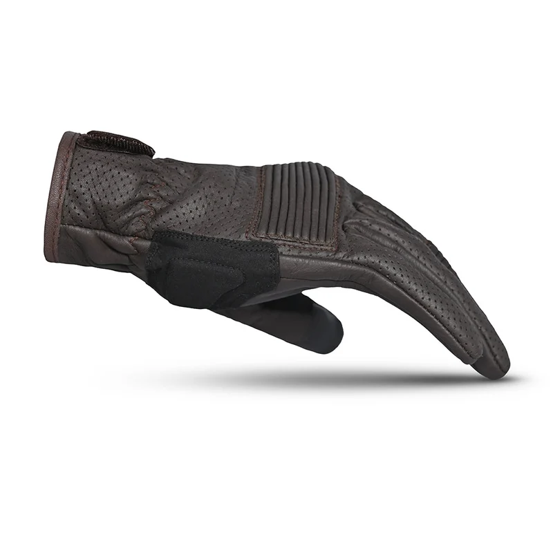BELA STREETER GUANTES DE MOTO PIEL MARRÓN