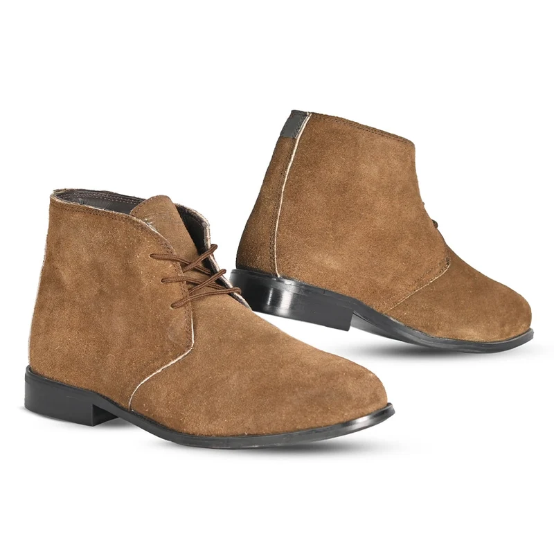 BELA KENT BOTAS DE MOTO PIEL MARRON C