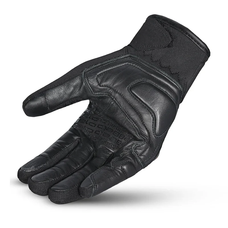 BELA BOOM WINTER WP GUANTES DE MOTO TEXTIL MUJER NEGRO AMARILLO FLUO