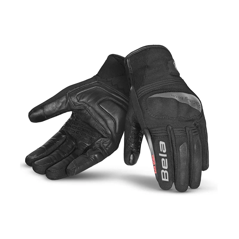 BELA BOOM WINTER WP GUANTES DE MOTO TEXTIL NEGRO