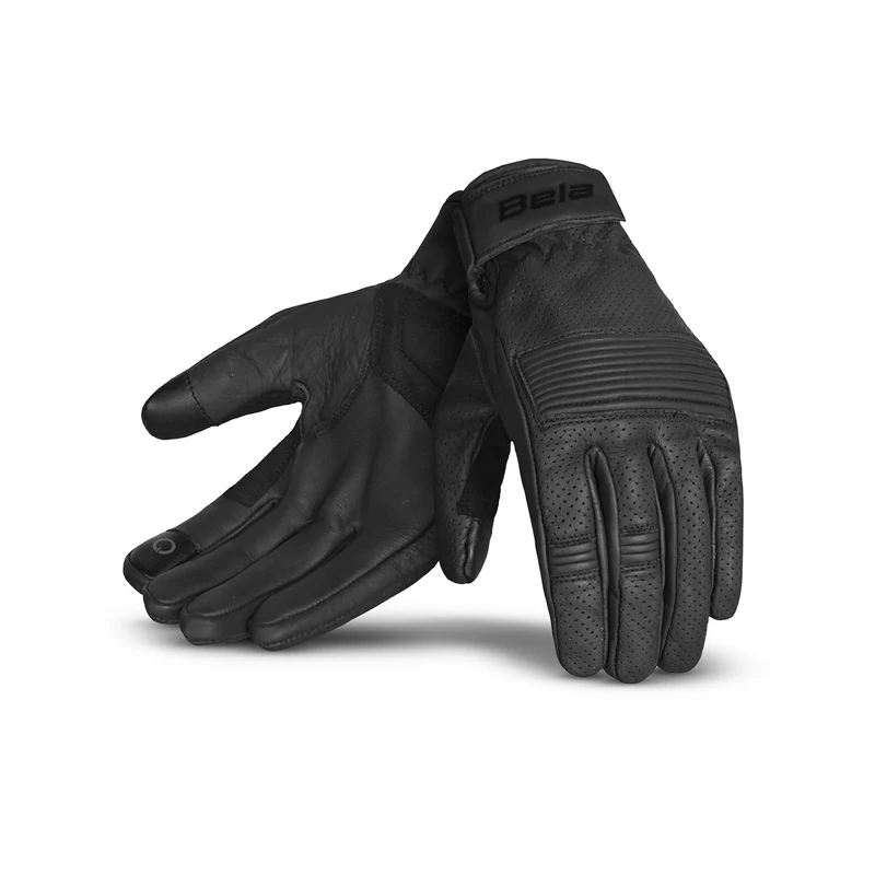 BELA STREETER LADY GUANTES DE MOTO PIEL NEGRO