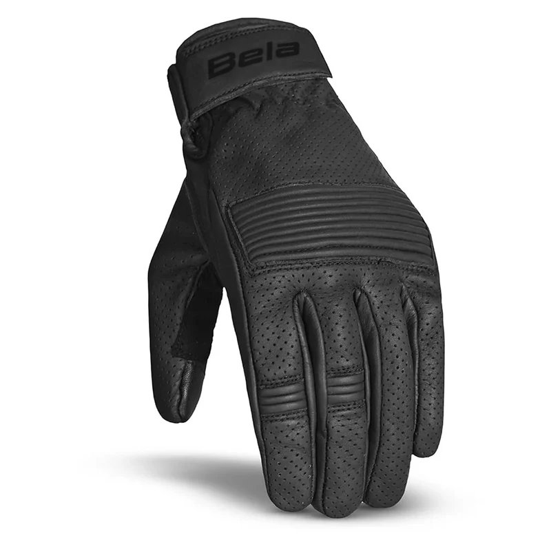 BELA STREETER LADY GUANTES DE MOTO PIEL NEGRO