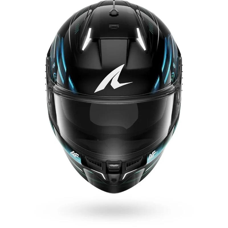 SHARK SKWAL i3 Casco Integral LIGHT-BLUR Negro Azul Verde