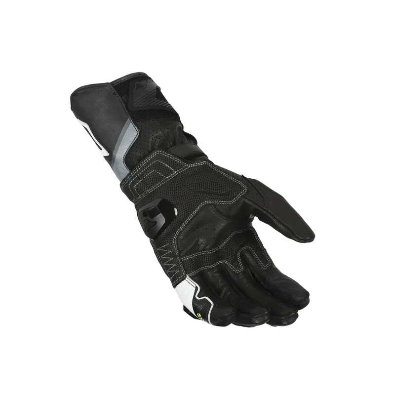 MACNA PROTEGO Hombre Moto Cuero Guantes Negro