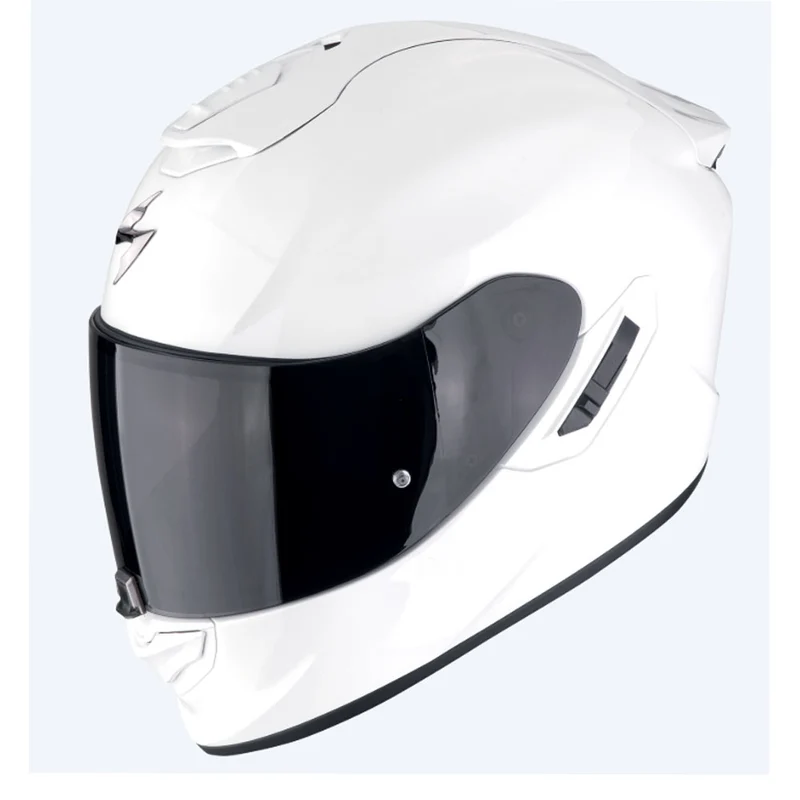 SCORPION EXO-1400 EVO AIR SOLID LIGERO CASCO BLANCO PREAL