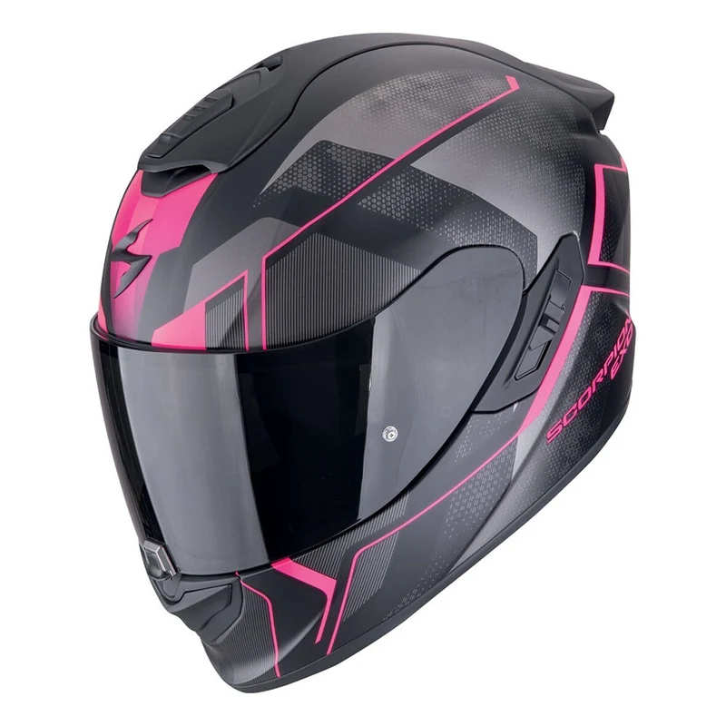 SCORPION EXO-1400 EVO AIR INTENSIO INTEGRAL CASCO Negro mate-Rosa