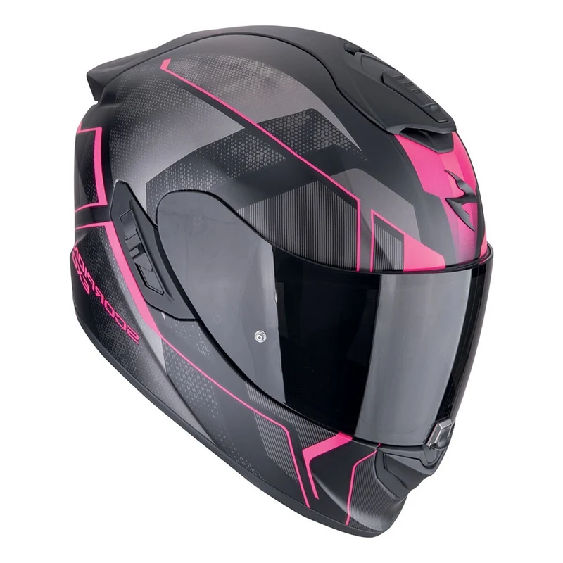SCORPION EXO-1400 EVO AIR INTENSIO INTEGRAL CASCO Negro mate-Rosa