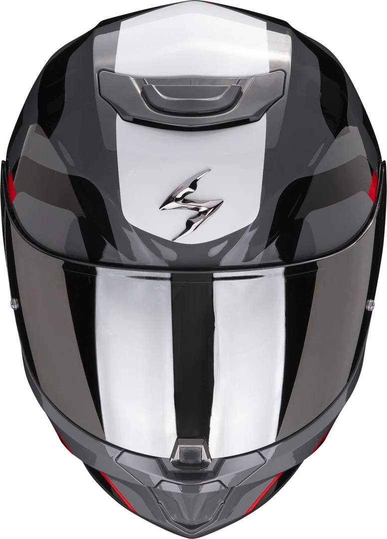 SCORPION CASCOS INTEGRALES EXO-391 AROK GRIS ROJO NEGRO