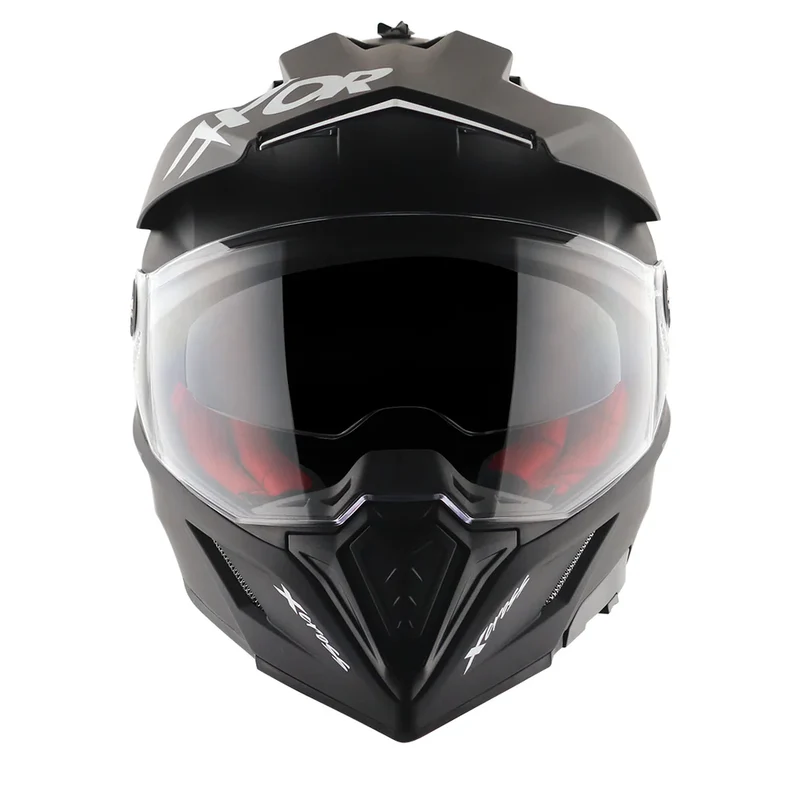 AXOR X-CROSS CASCO DOBLE VISERA DEPORTIVO DUAL MOTOCICLETA NG MATE