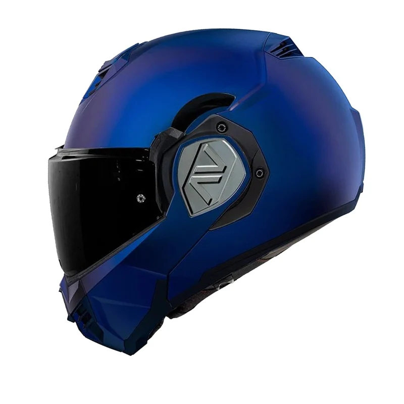 LS2 FF906 ADVANT KPA CASCO MODULAR DE MOTO AZUL MARINO MATE SÓLIDO