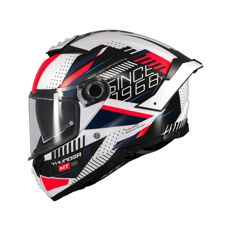 MT THUNDER 4 SV LUMINENCE INTEGRAL DEPORTIVO CASCO DE MOTO A17 BRILLANTE