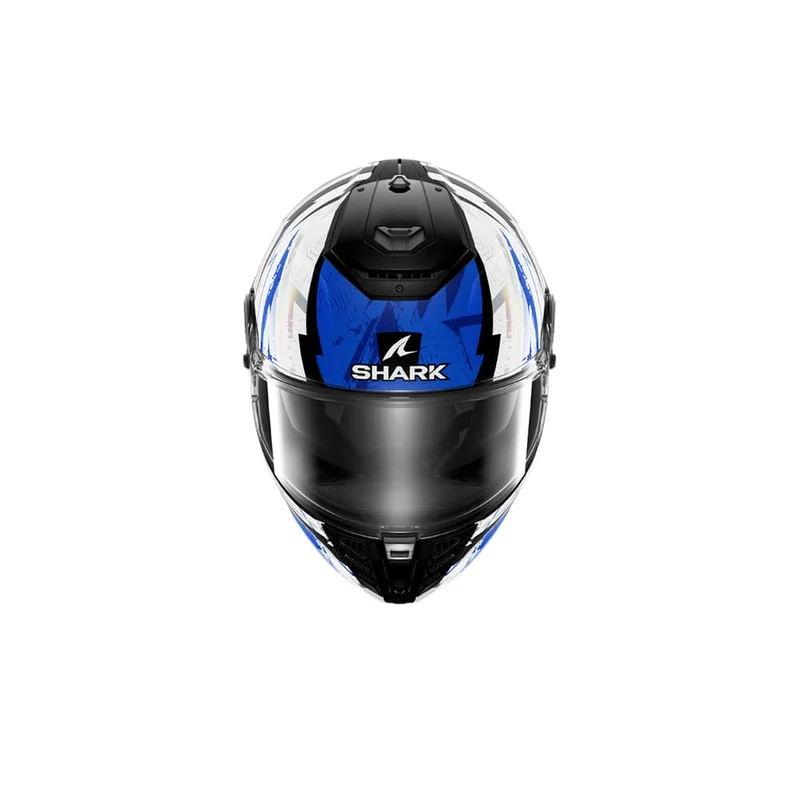 SHARK CASCO INTEGRAL SPARTAN RS HIBOLT Negro Azul Cromado
