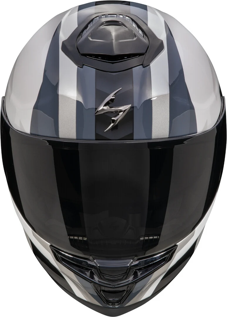 SCORPION CASCOS INTEGRALES EXO-GT SP AIR TOURADVEN BLANCO PERLA PLATA