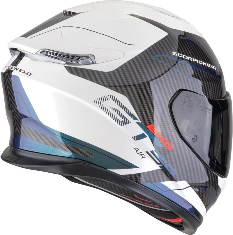 SCORPION CASCOS INTEGRALES EXO-GT SP AIR FLEX CAMALEÓN BLANCO