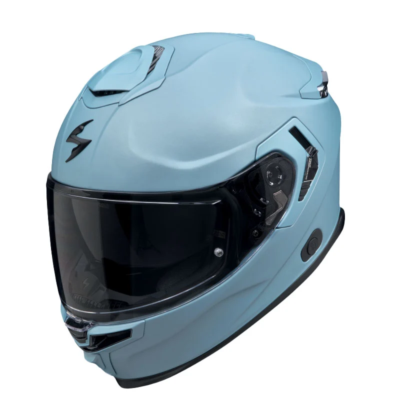 SCORPION CASCOS INTEGRALES EXO-GT SP AIR SOLID AZUL CELESTE MATE
