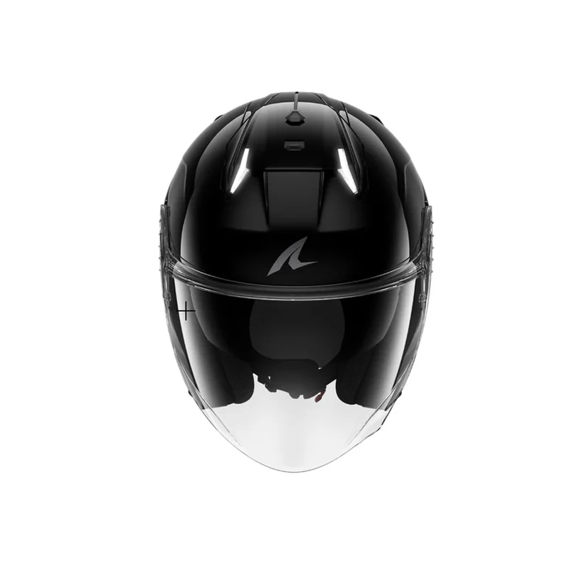 SHARK SKWAL I3 BLANK BICICLETA DEPORTIVO JET CASCO NEGRO