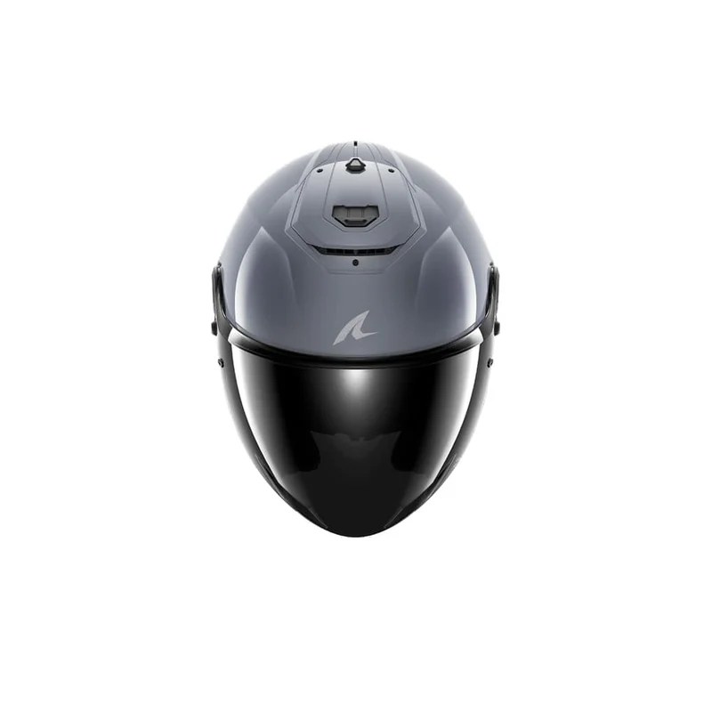 SHARK RS Jet Carbon Sombra Oscura Plata Pistola Casco