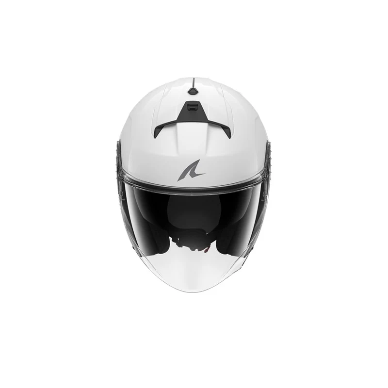 SHARK SKWAL JET BLANK MOTOCICLETA CARA ABIERTA CASCO BLANCO PERLADO