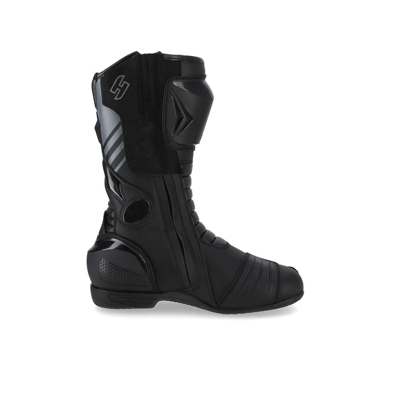 SHUA SUPER TECH BOTAS DE MOTO PIEL NEGRO GIRS