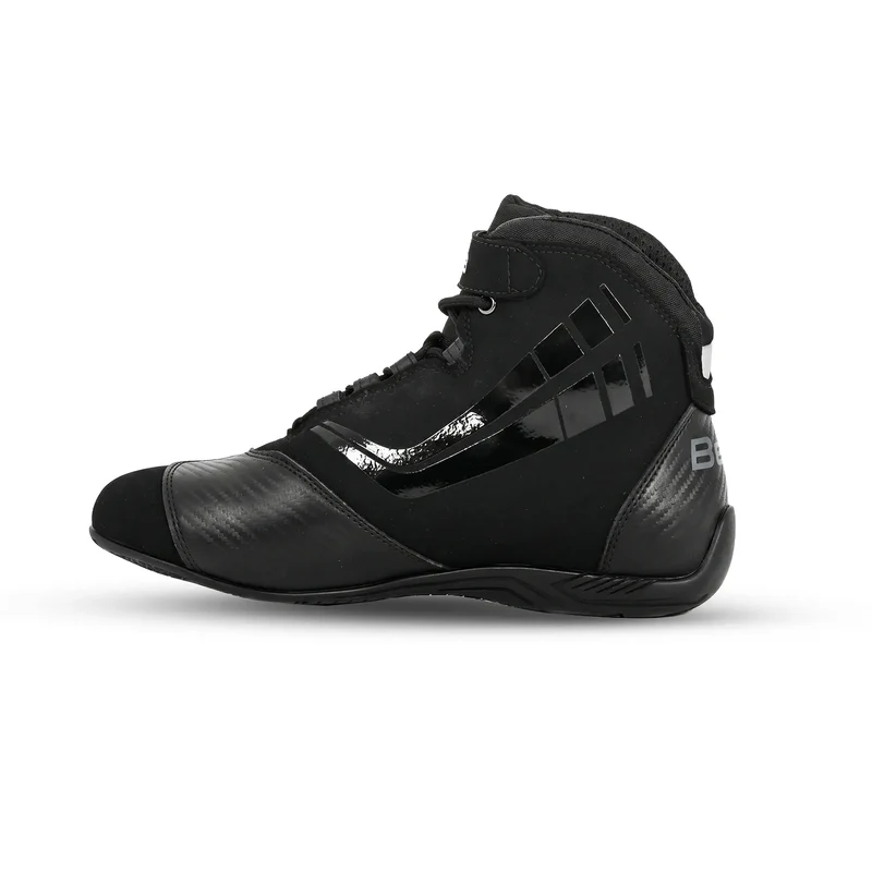 BELA KIVA MAN BOTAS DE MOTO PIEL NEGRO AMARILLO FLUOR