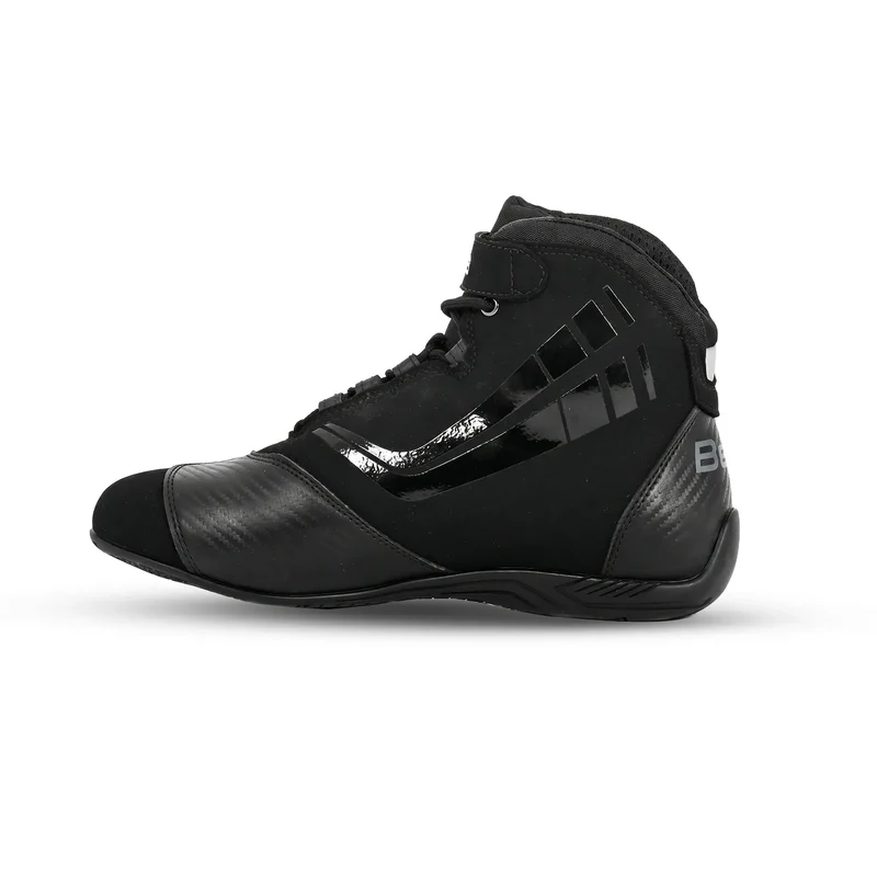 BELA KIVA LADY BOTAS DE MOTO PIEL NEGRO TURQUESA