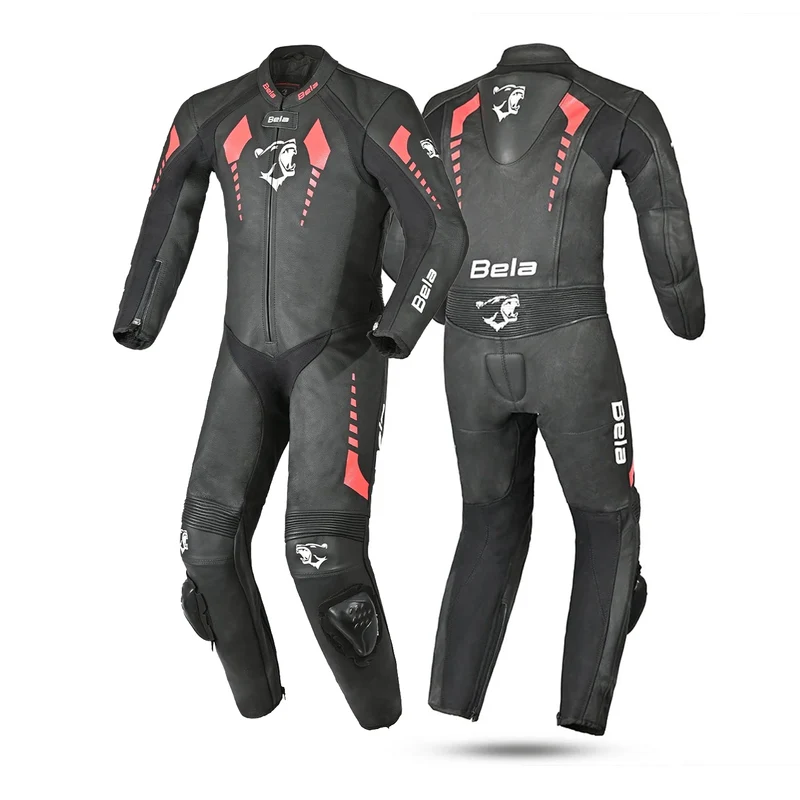 BELA ROLLOVER 1 PC MONO DE MOTO NINOS NEGRO ROJO FLUOR