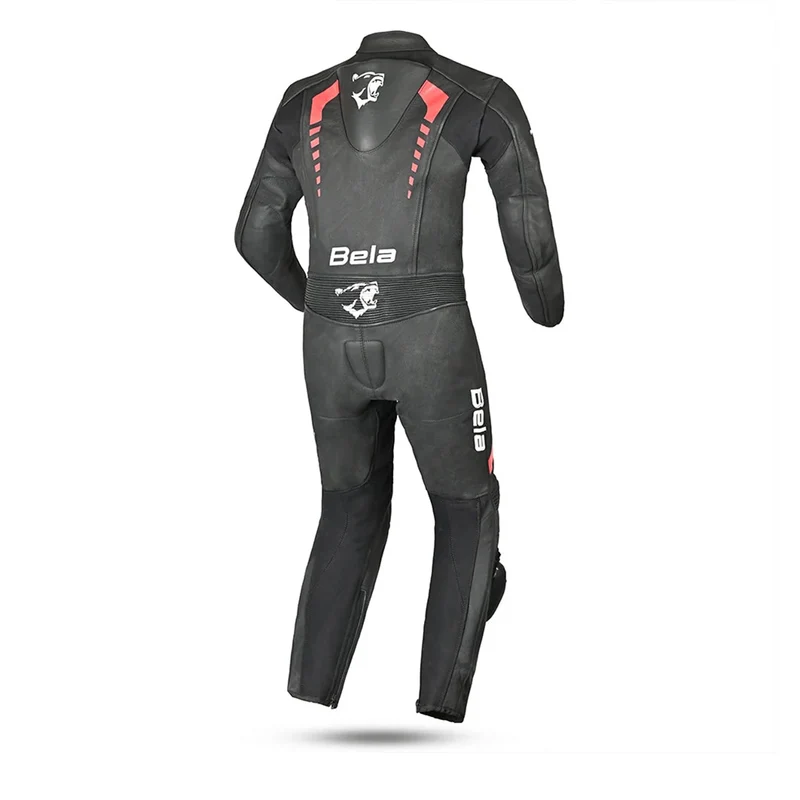 BELA ROLLOVER 1 PC MONO DE MOTO NINOS NEGRO ROJO FLUOR