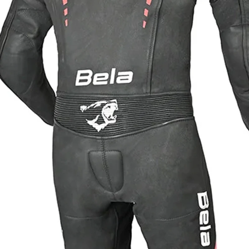 BELA ROLLOVER 1 PC MONO DE MOTO NINOS NEGRO ROJO FLUOR
