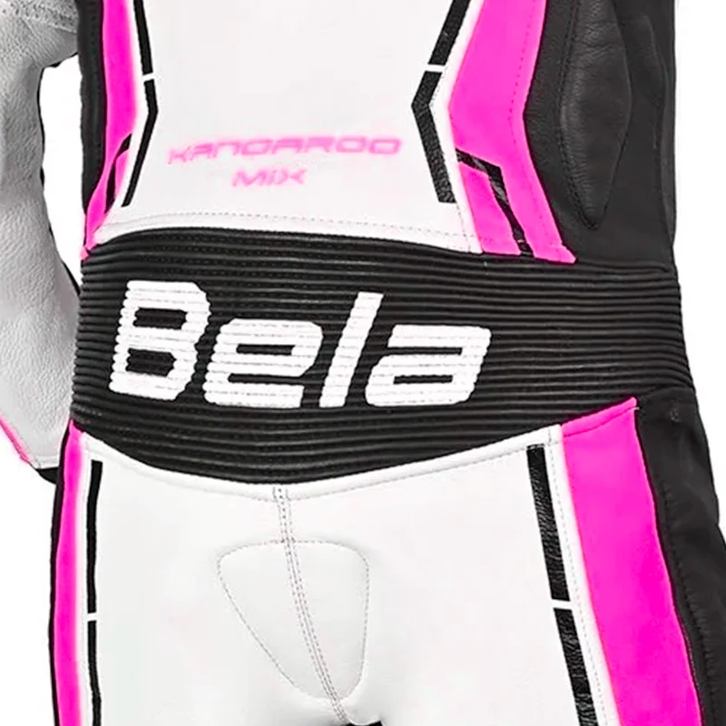 BELA ROCKET MIX KANGAROO 1 PC MONO DE MOTO NINOS BLANCO ROSA