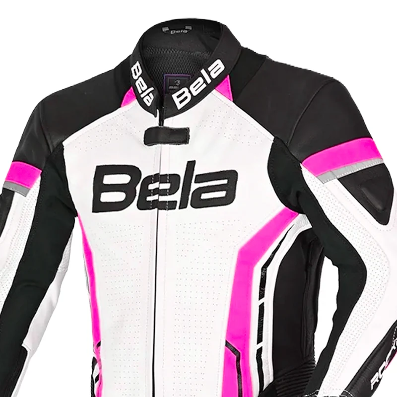 BELA ROCKET MIX KANGAROO 1 PC MONO DE MOTO NINOS BLANCO ROSA