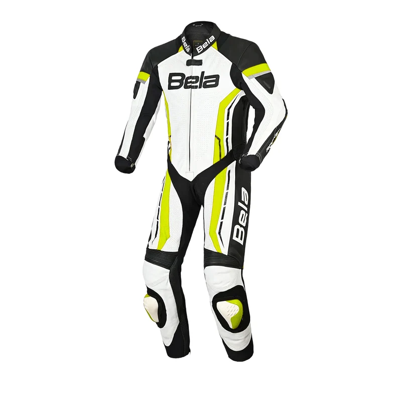 BELA ROCKET MIX KANGAROO 1 PC MONO DE MOTO NINOS BLANCO AMARILLO FLOUR