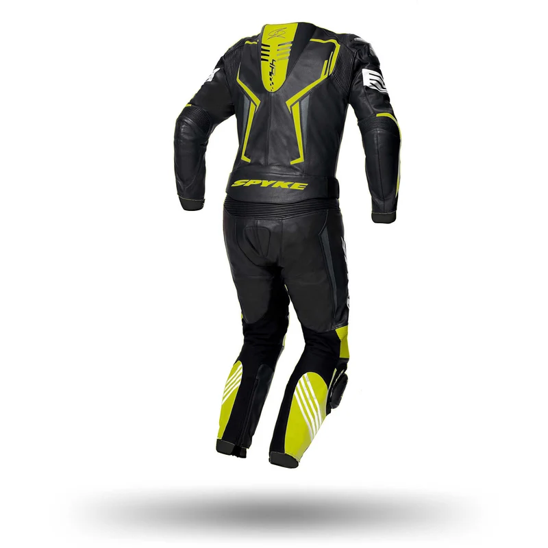 SPYKE - ASSEN SPORT 2.0 2PCS SUIT BLACK/FLUOYELLOW