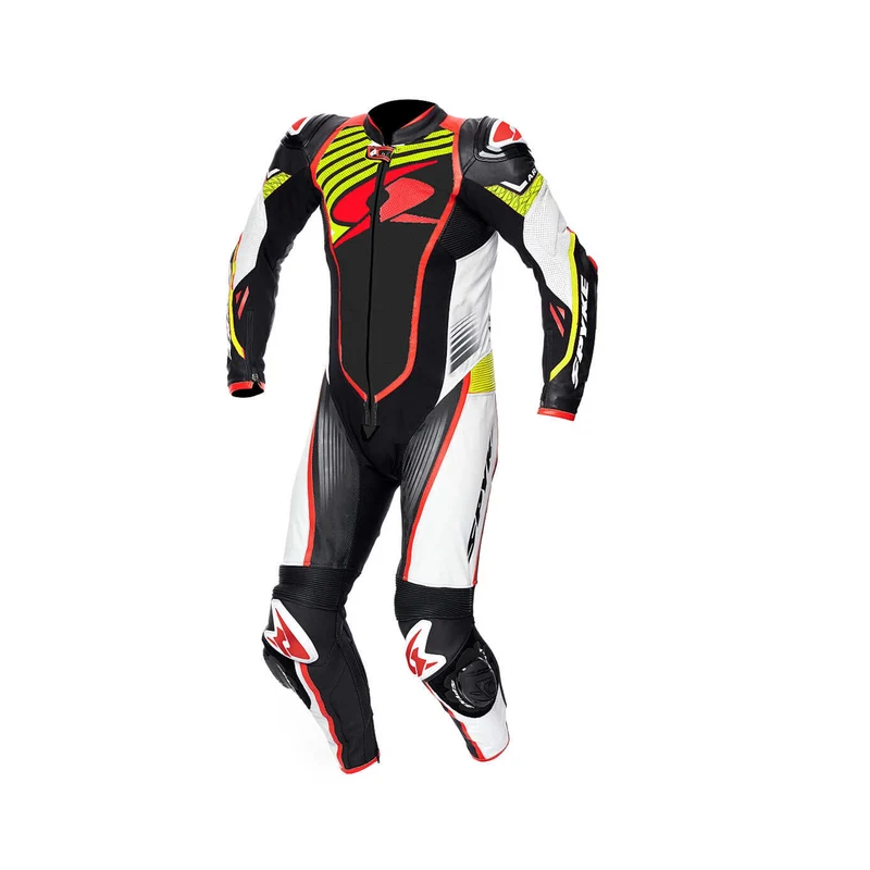 SPYKE ARAGON RACE 1PC SUIT FLUOYELLOW/BLACK