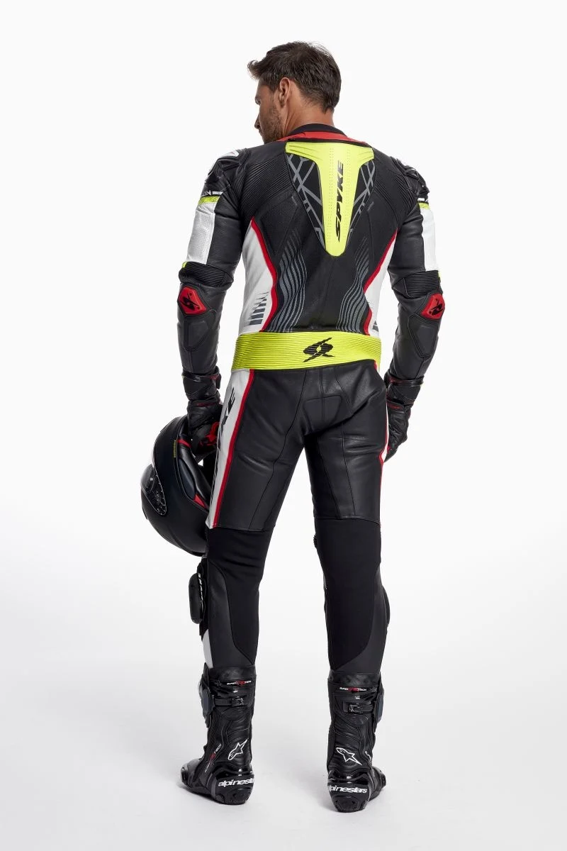 SPYKE ARAGON RACE 1PC SUIT FLUOYELLOW/BLACK
