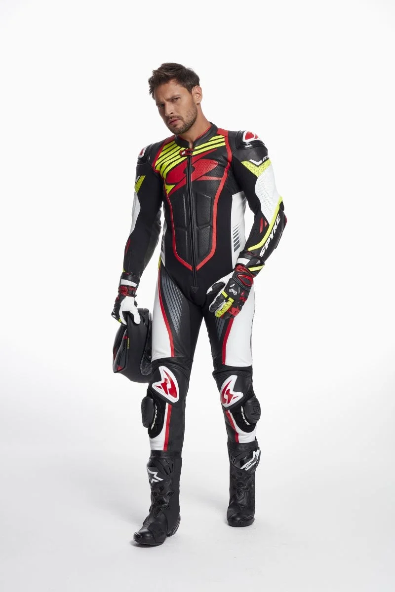 SPYKE ARAGON RACE 1PC SUIT FLUOYELLOW/BLACK