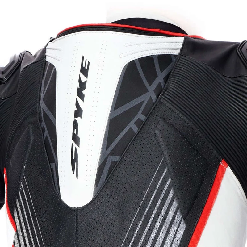 SPYKE ARAGON RACE 1PC SUIT BLACK WHITE RED
