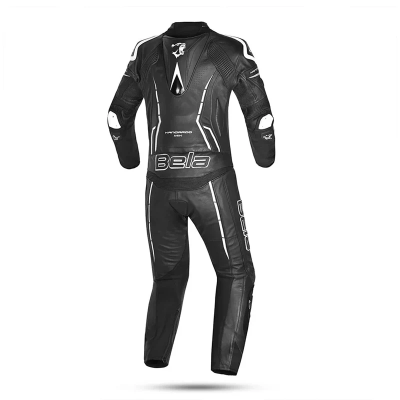 BELA ROCKET MIX KANGROO 2 PC MONO DE MOTO HOMBRE NEGRO BLANCO