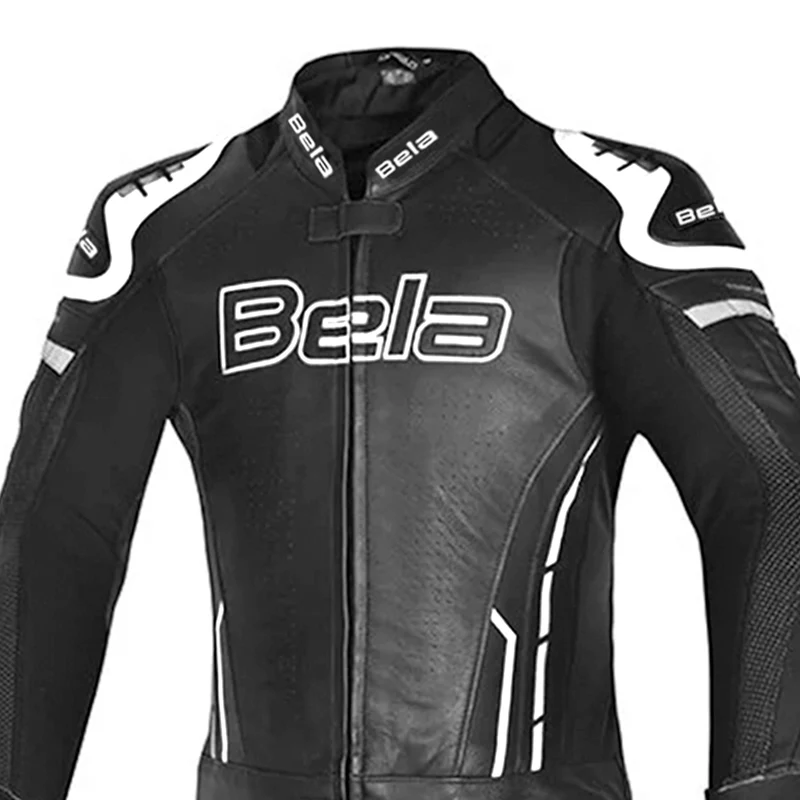 BELA ROCKET MIX KANGROO 2 PC MONO DE MOTO HOMBRE NEGRO BLANCO
