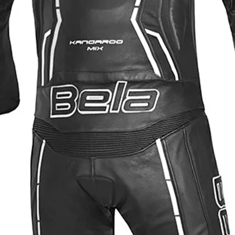 BELA ROCKET MIX KANGROO 2 PC MONO DE MOTO HOMBRE NEGRO BLANCO