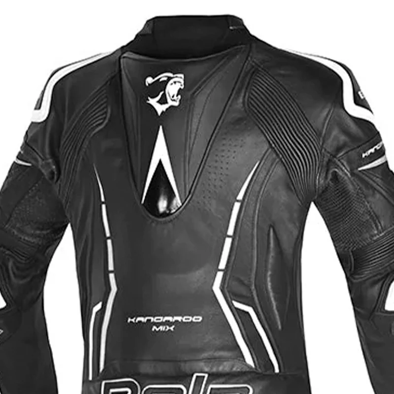 BELA ROCKET MIX KANGROO 2 PC MONO DE MOTO HOMBRE NEGRO BLANCO