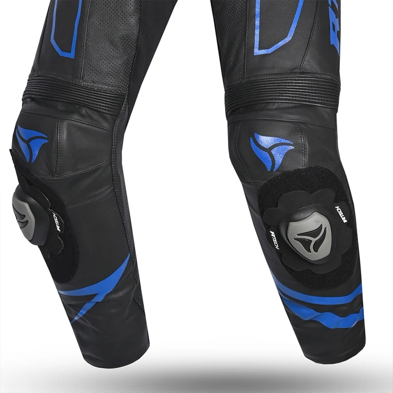 R-TECH RISING STAR MIX KANGAROO 1 PC MONO DE MOTO NEGRO AZUL