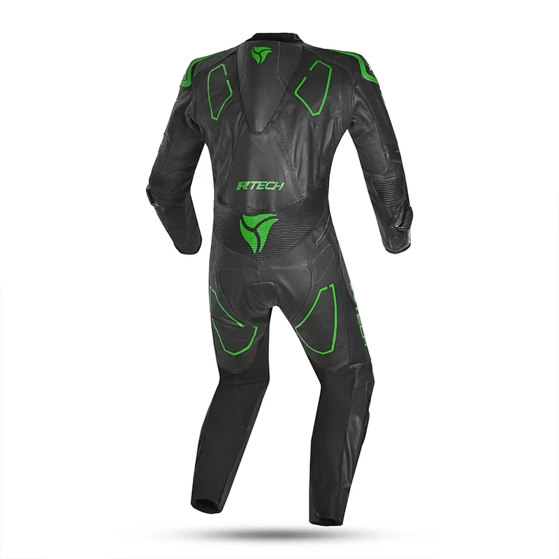 R-TECH RISING STAR MIX KANGAROO 1 PC MONO DE MOTO NEGRO VERDE