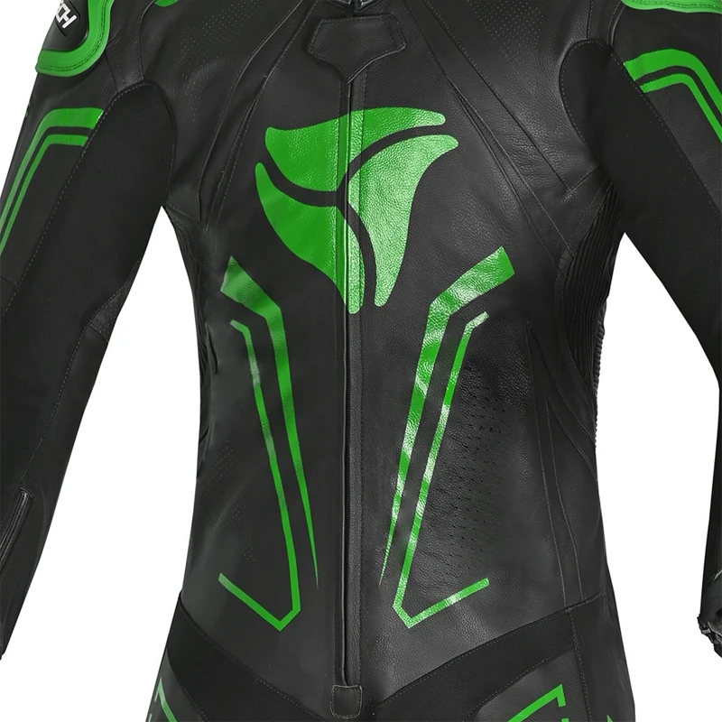 R-TECH RISING STAR MIX KANGAROO 1 PC MONO DE MOTO NEGRO VERDE