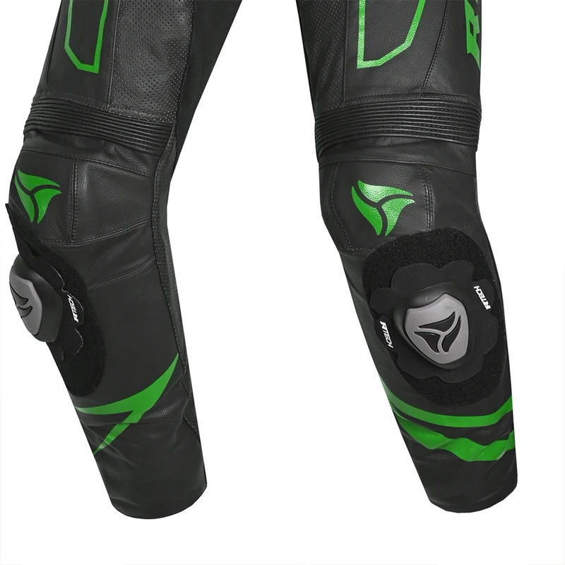 R-TECH RISING STAR MIX KANGAROO 1 PC MONO DE MOTO NEGRO VERDE