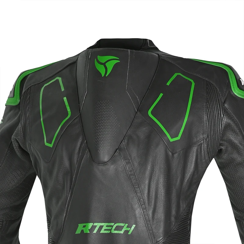 R-TECH RISING STAR MIX KANGAROO 1 PC MONO DE MOTO NEGRO VERDE