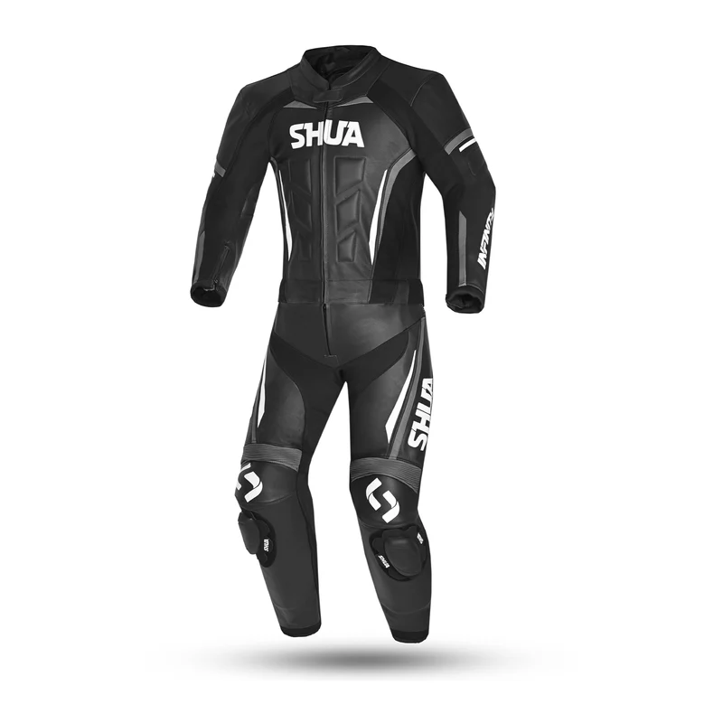 SHUA INFINITY 2 PC MONO DE MOTO HOMBRE NEGRO ANTRACITA