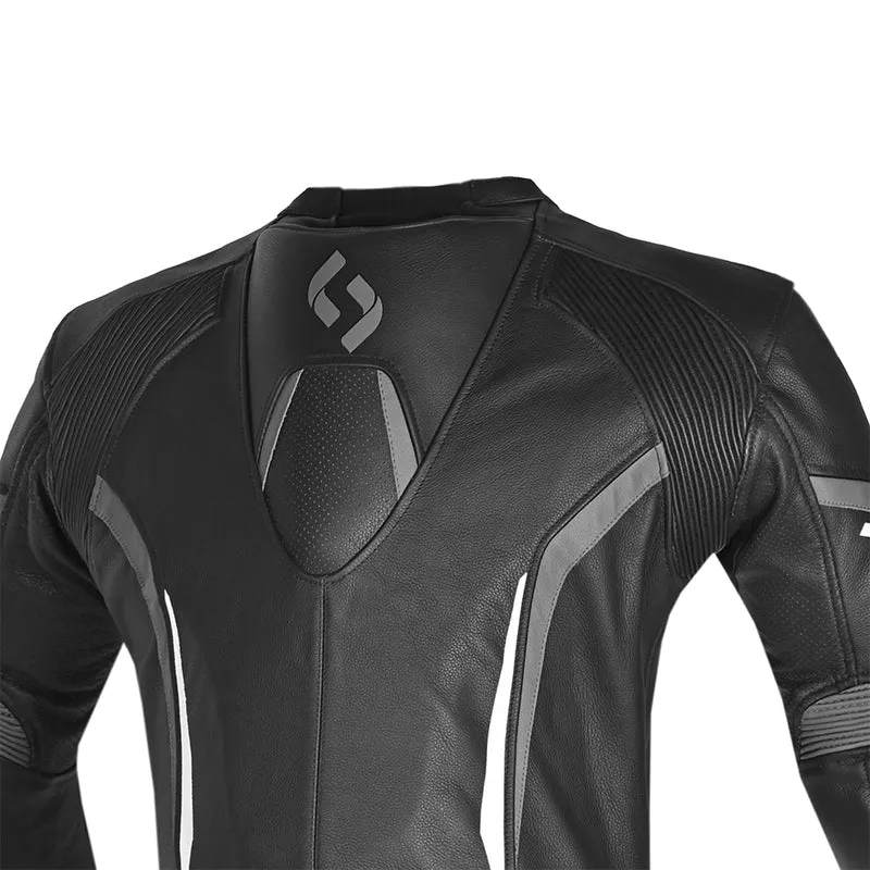 SHUA INFINITY 2 PC MONO DE MOTO HOMBRE NEGRO ANTRACITA