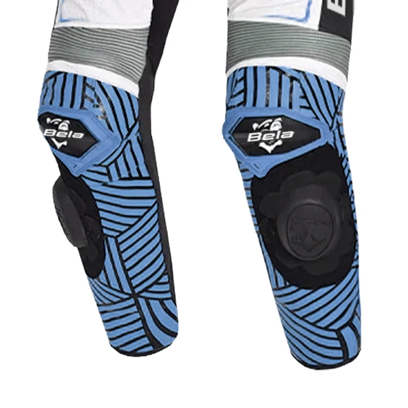 BELA NORTH STAR 1 PC MONO DE MOTO HOMBRE NEGRO AZUL BLANCO