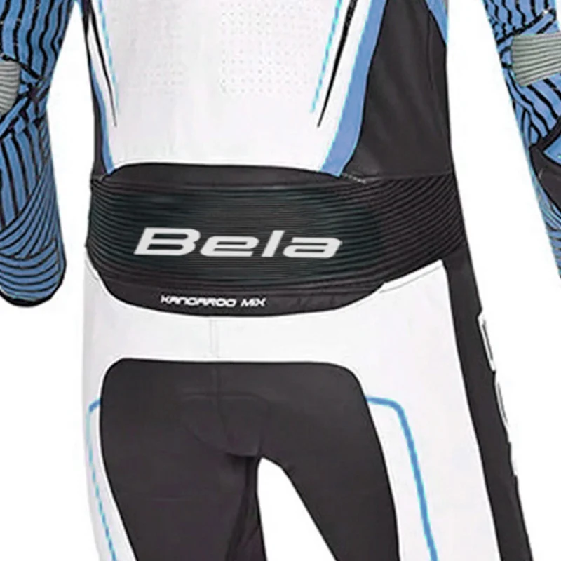 BELA NORTH STAR 1 PC MONO DE MOTO HOMBRE NEGRO AZUL BLANCO